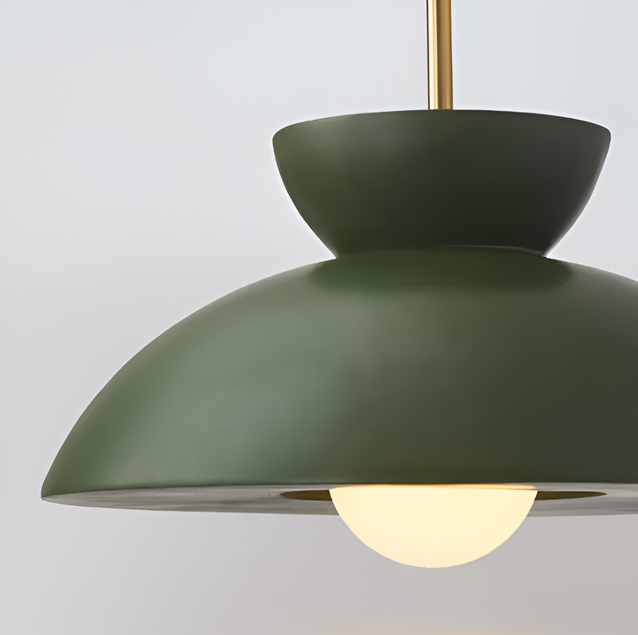 Wabi sabi - geometrisk led-pendel lavet af harpiks - wabi sabi minimalistisk hængelampe