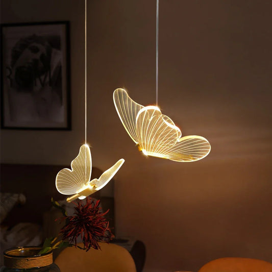 FlutterGlow - led-sommerfugle-pendler