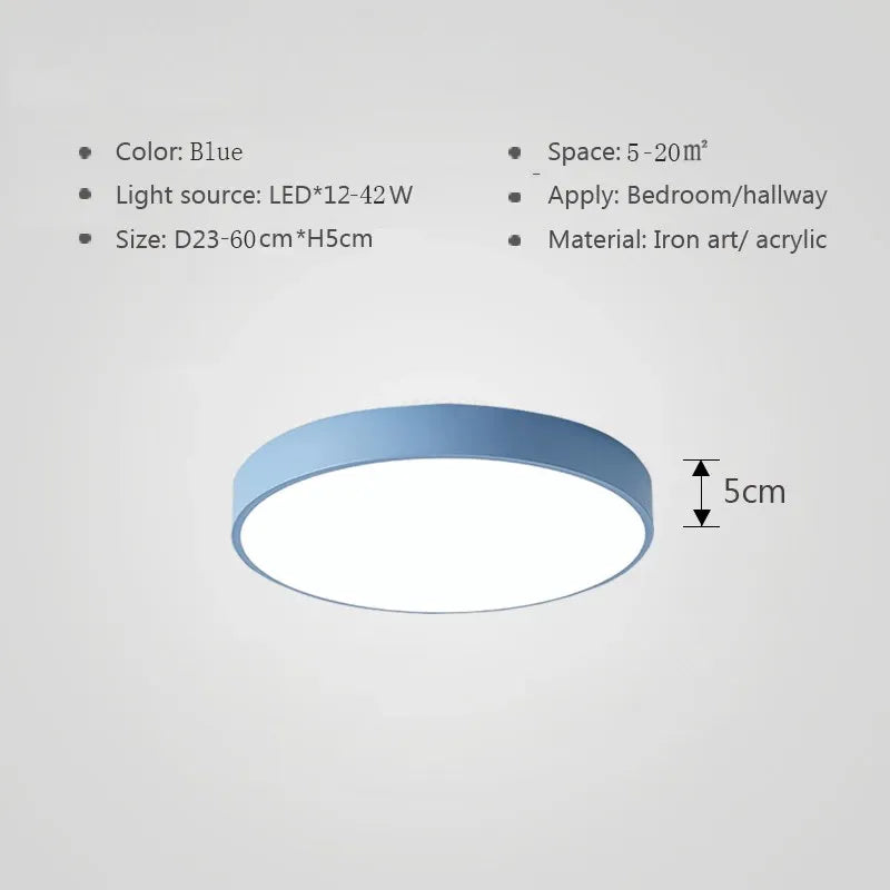 Chromacraft - flerfarvet lampe