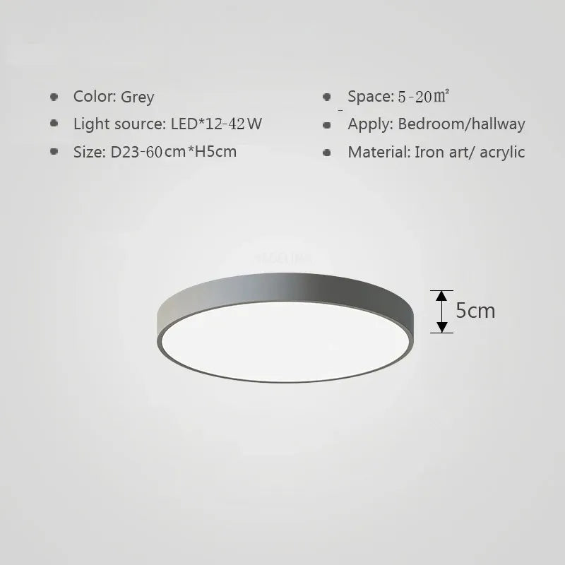 Chromacraft - flerfarvet lampe