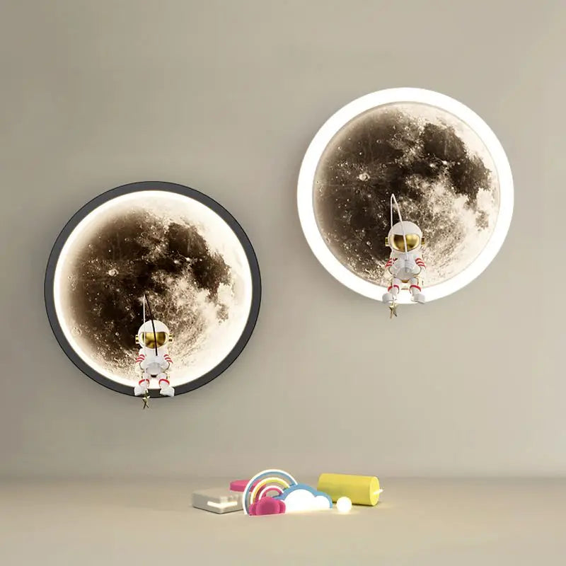 MoonBeam - led måne væglampe