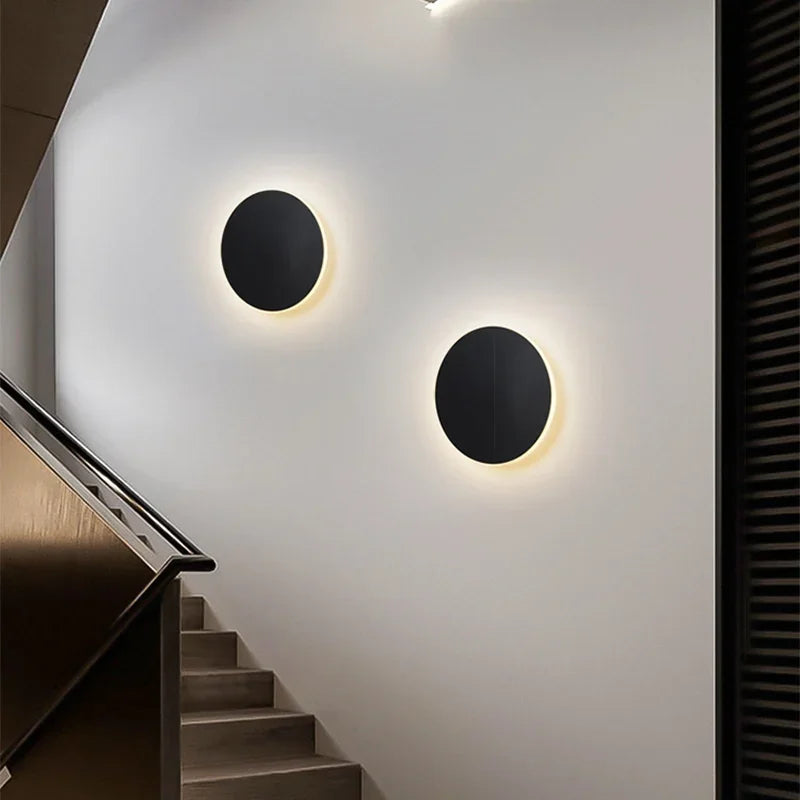 Sleeksphere - led-væglampe rund