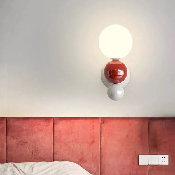 Whiteaura - nordic pearl wall sconce
