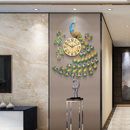 MajesticPeacock - elegant ur med påfugl