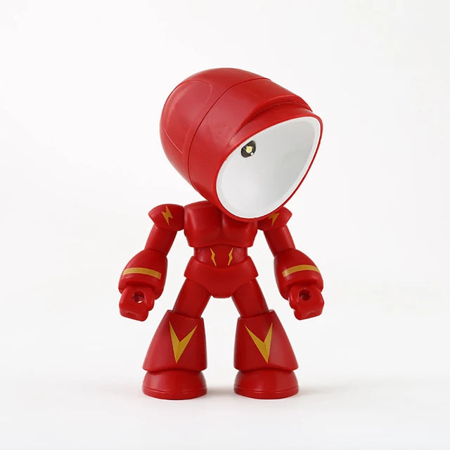 AdorableBot - sød robot-bordlampe