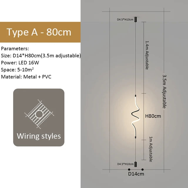 GlowLite - minimalistisk led hanglamp