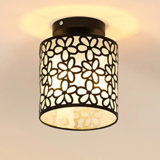 Radiantpetals - lampe med blomsterprint