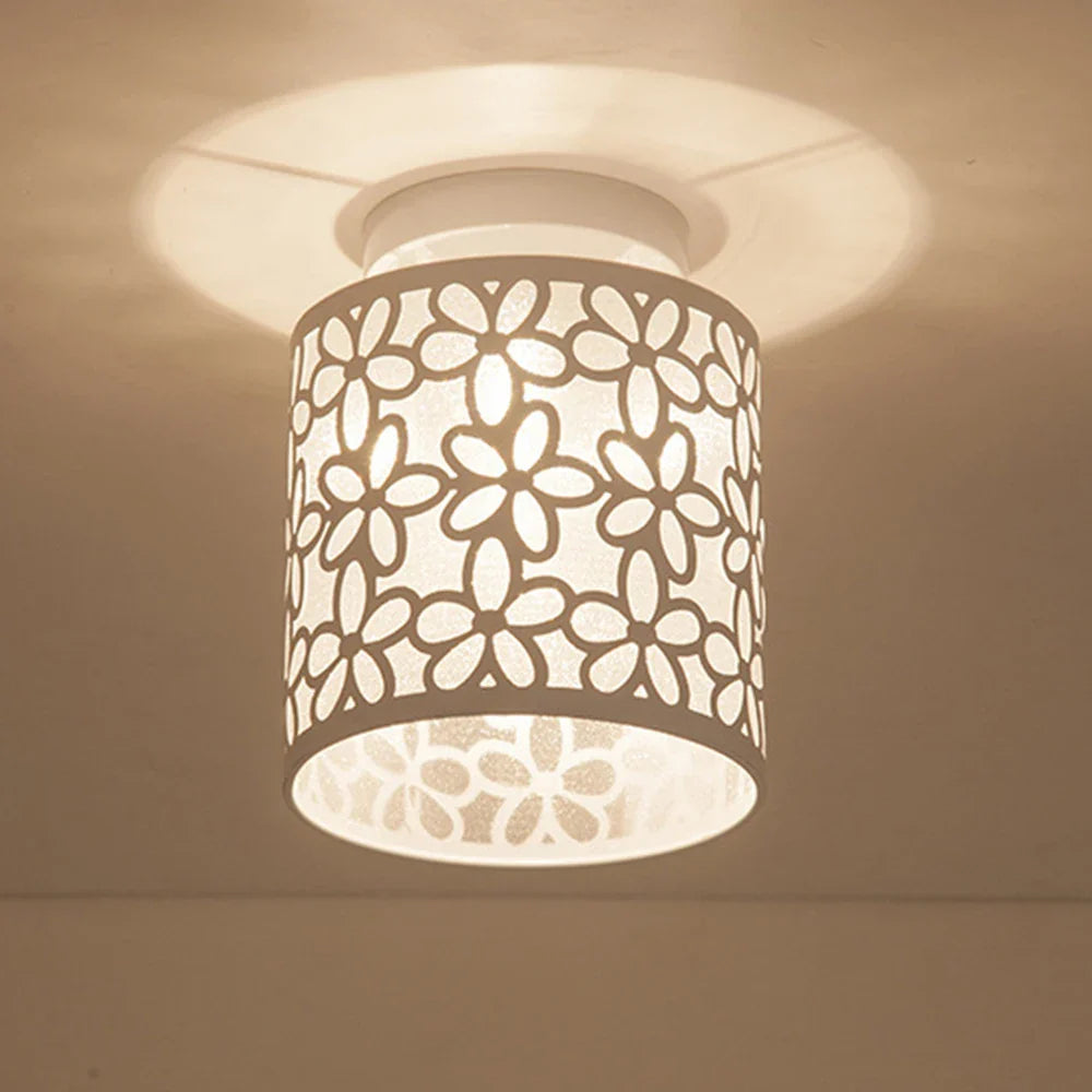 Radiantpetals - lampe med blomsterprint