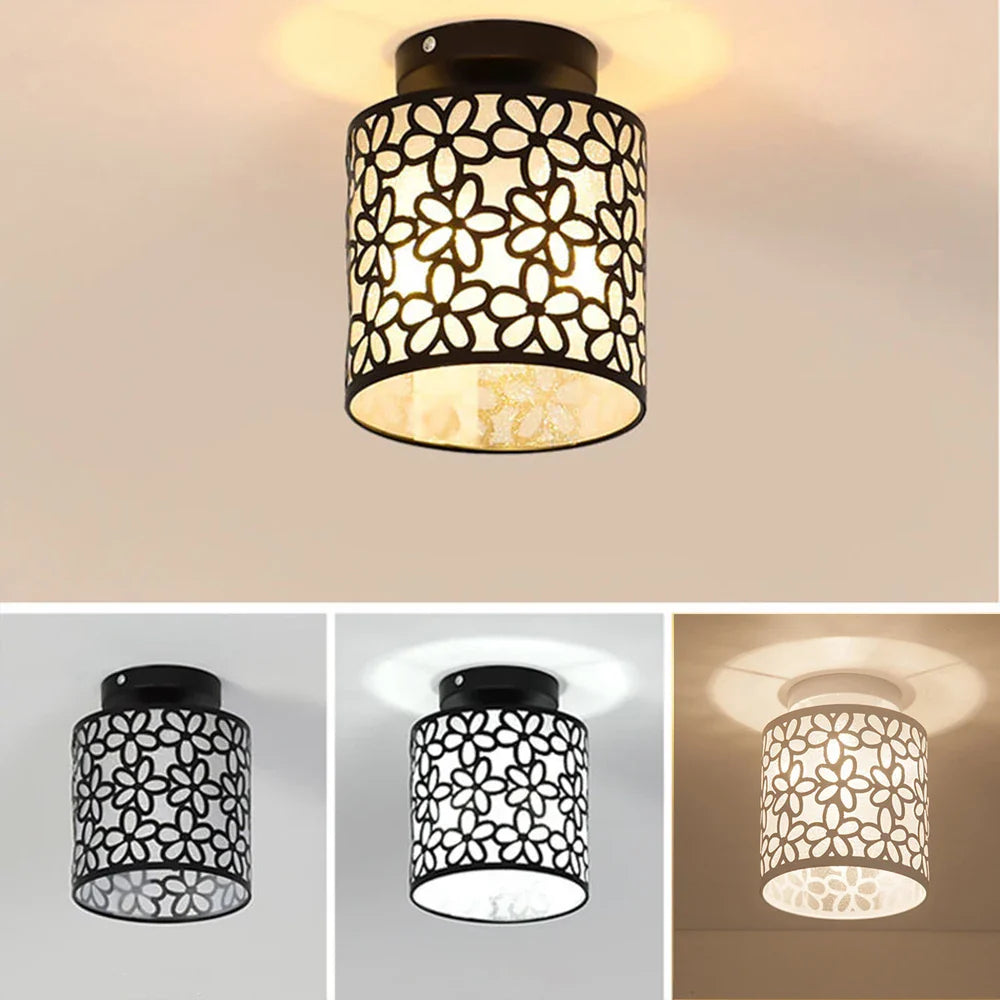 Radiantpetals - lampe med blomsterprint