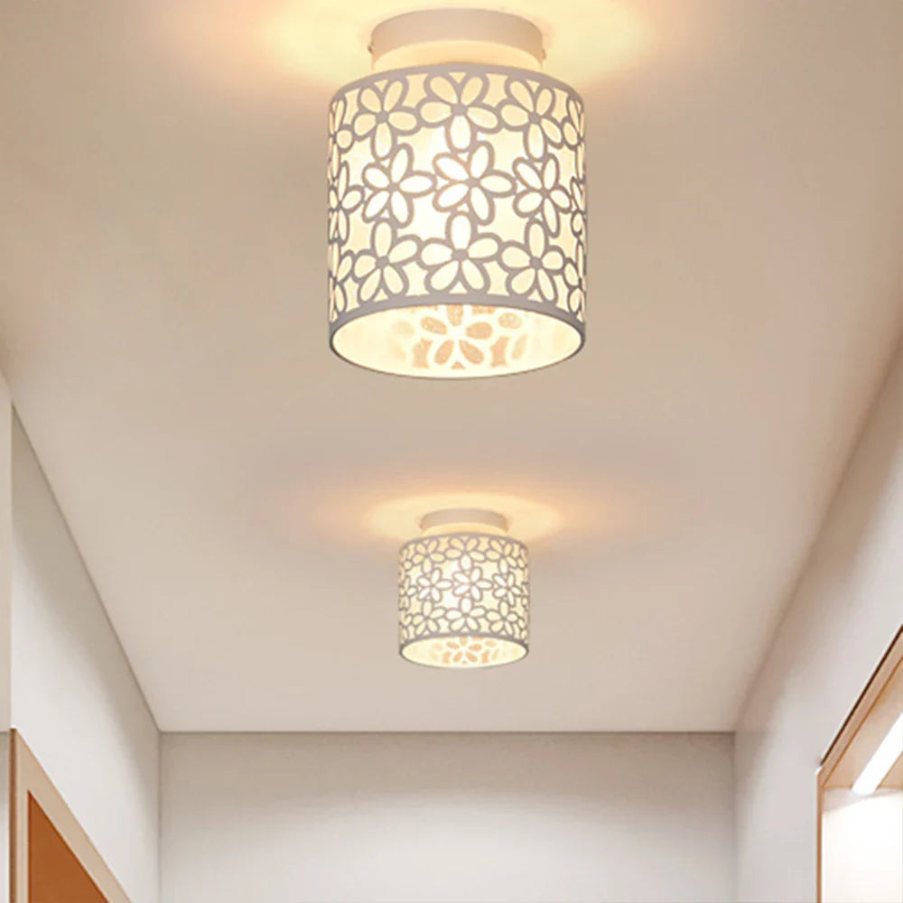 Radiantpetals - lampe med blomsterprint