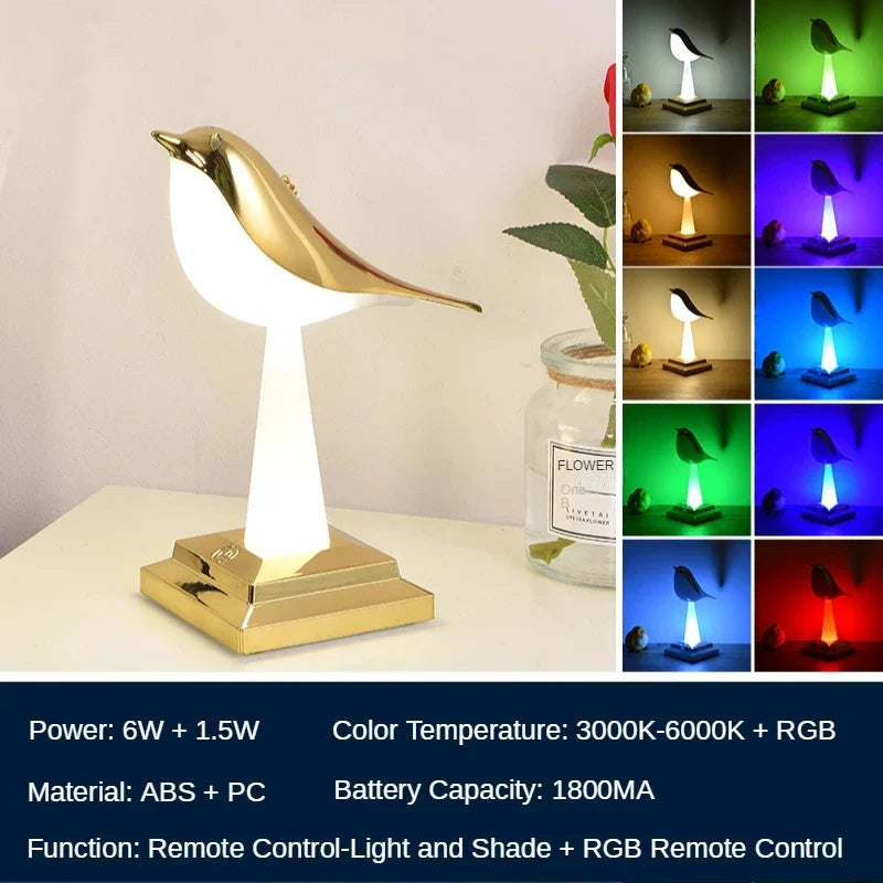 PlumeIlluminate - kster vogel bordlampe