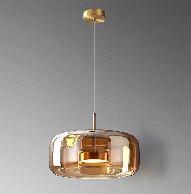 Elegantorb - pendellampe i glas