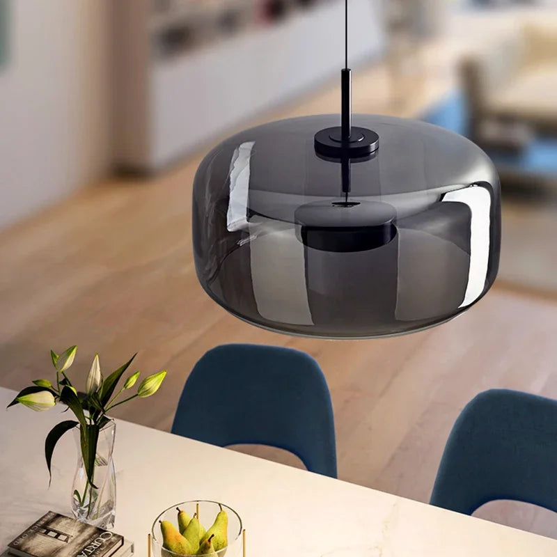 Elegantorb - pendellampe i glas