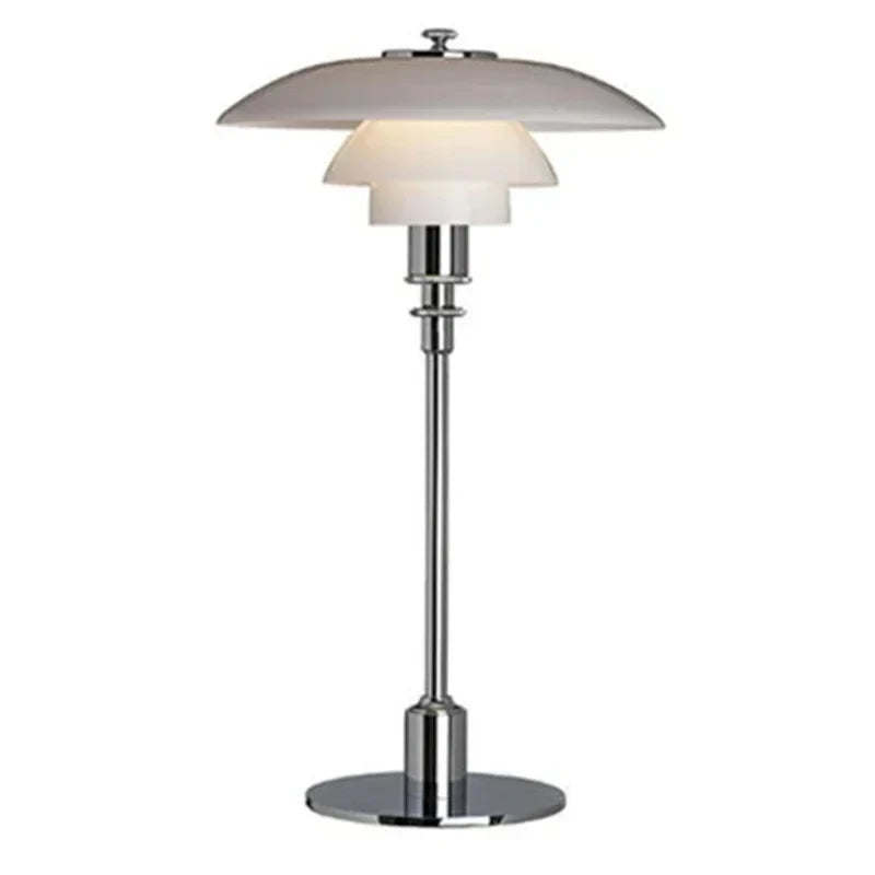 CelestialGlimmer - nordisk enkel bordlampe i glas