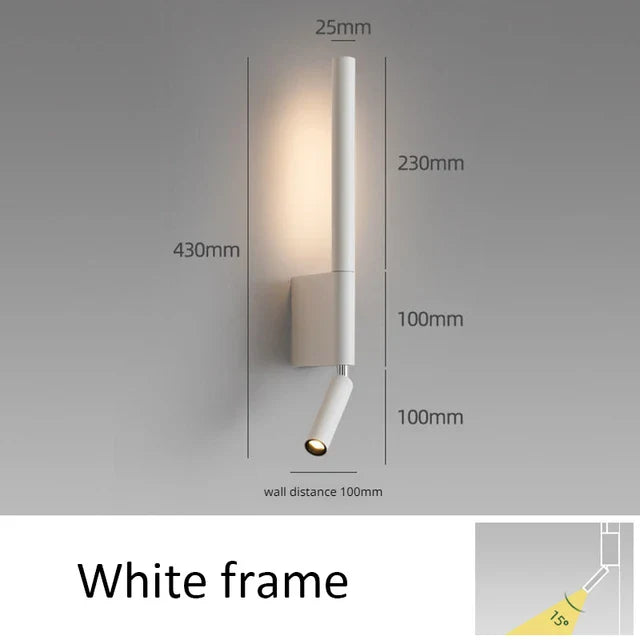 Monokromatisk - sort og hvid lampe
