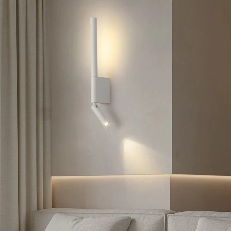 Monokromatisk - sort og hvid lampe