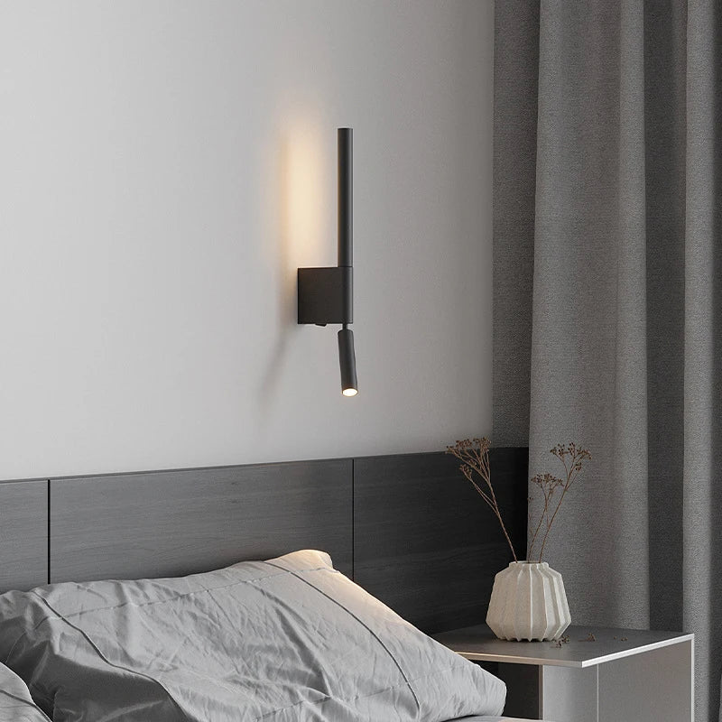 Monokromatisk - sort og hvid lampe
