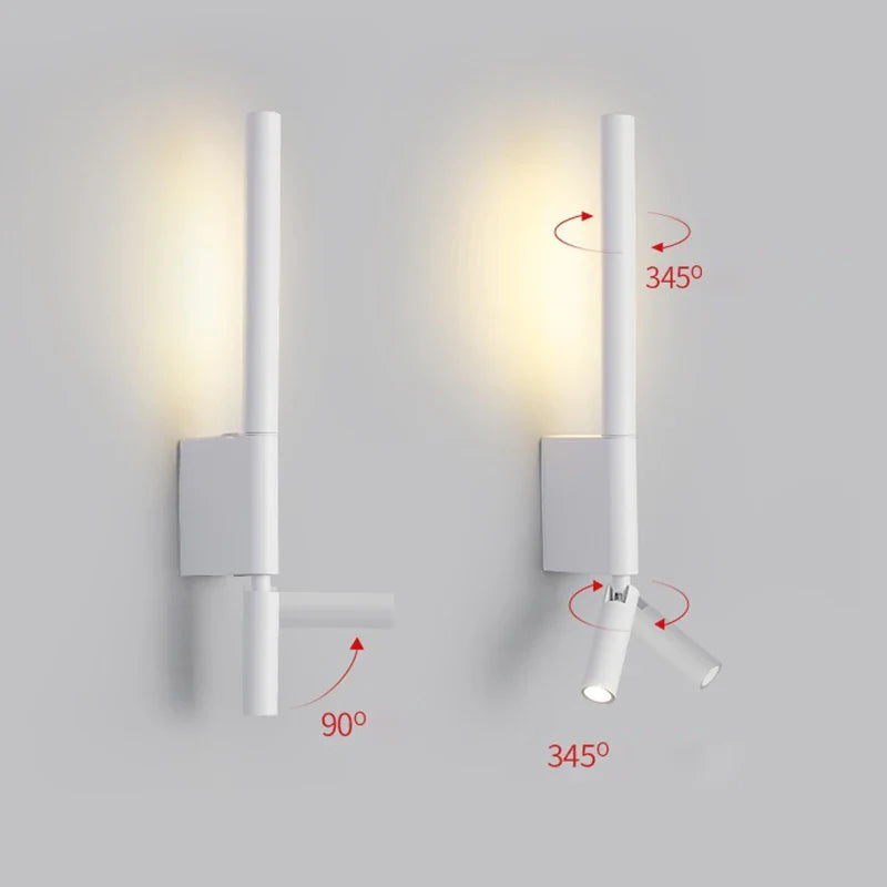 Monokromatisk - sort og hvid lampe