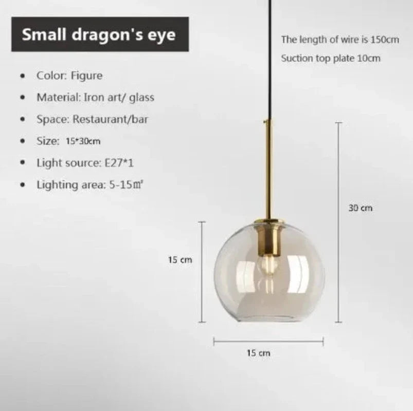LoftLuxe - nordisk hængende loftsglas