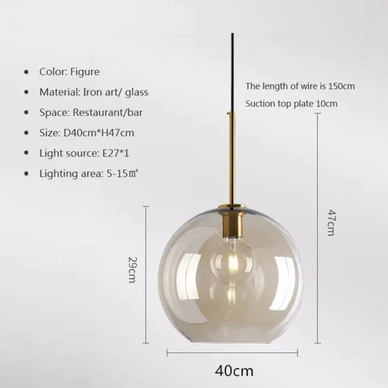 LoftLuxe - nordisk hængende loftsglas