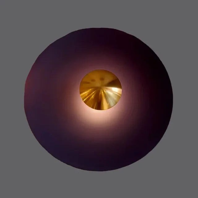 Colorburst - moderne rund lampe