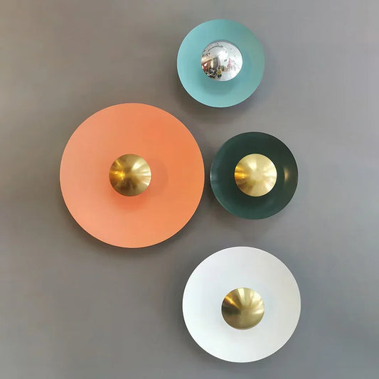 Colorburst - moderne rund lampe