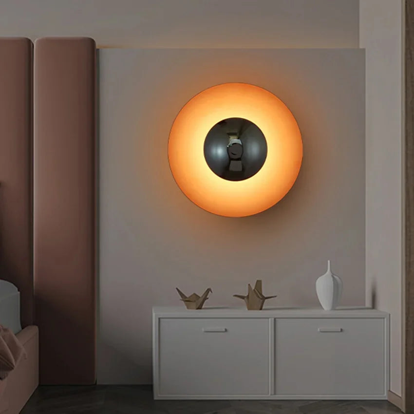Colorburst - moderne rund lampe
