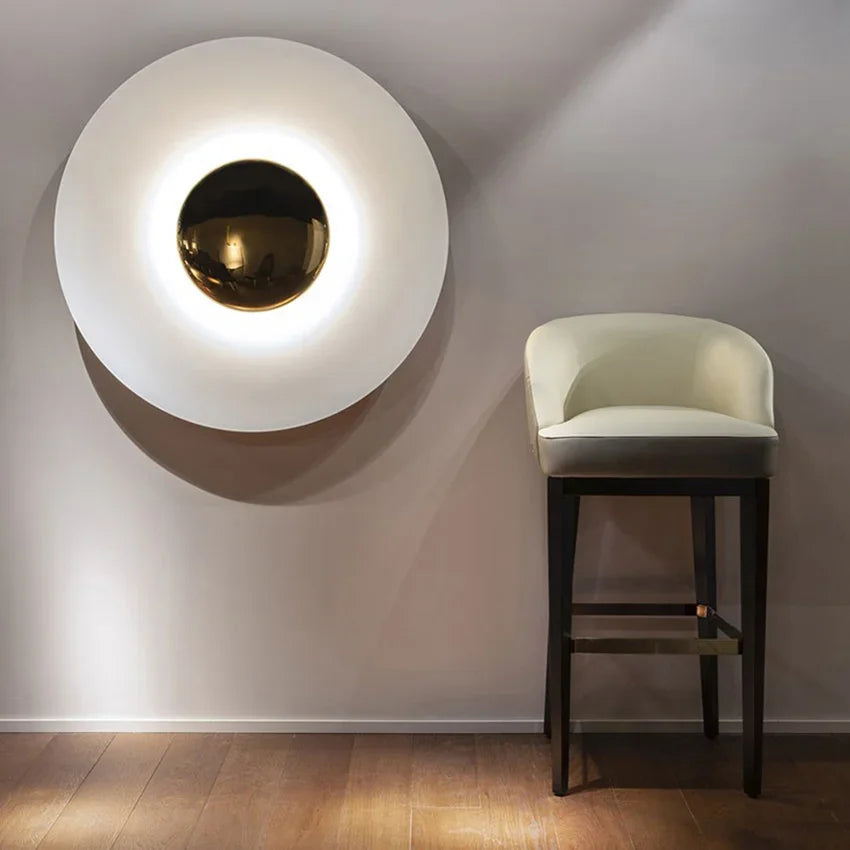 Colorburst - moderne rund lampe