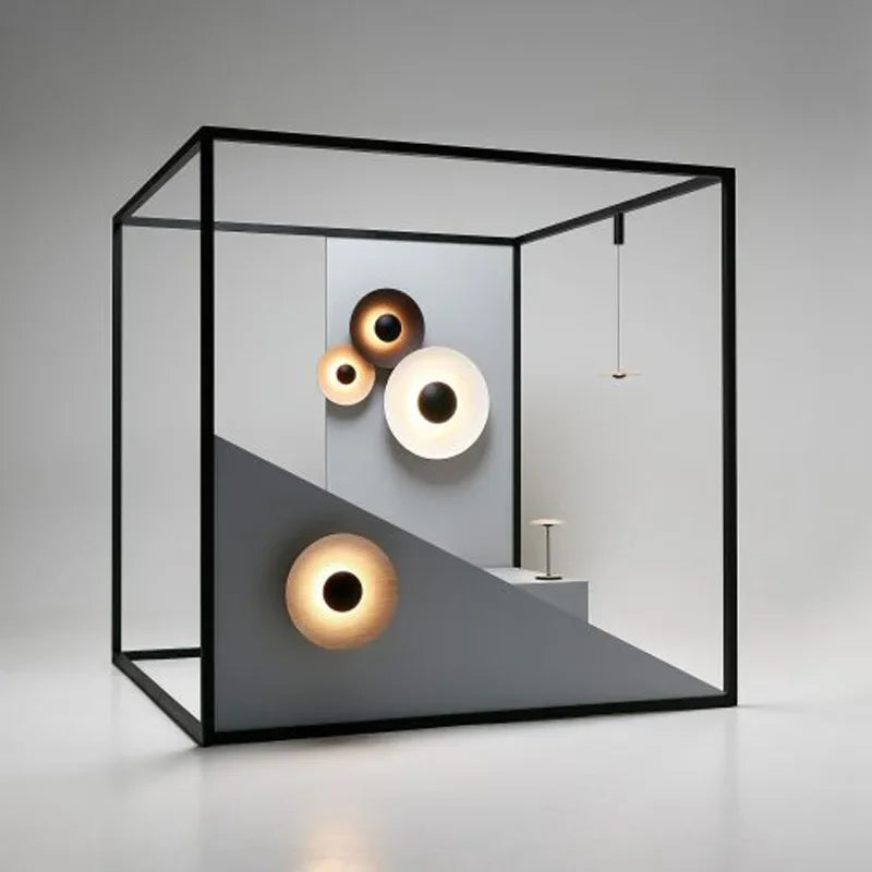RoundShine - rund vandlampe