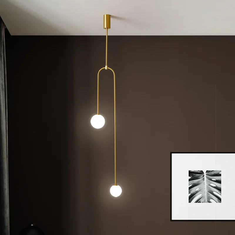 SparkleCraft - lysende glaskuglelamper