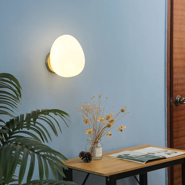 NordicPure - lampe i æggeskalsglas