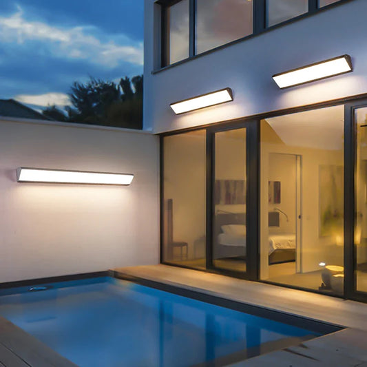 Patioglow - vandtæt led-væglampe