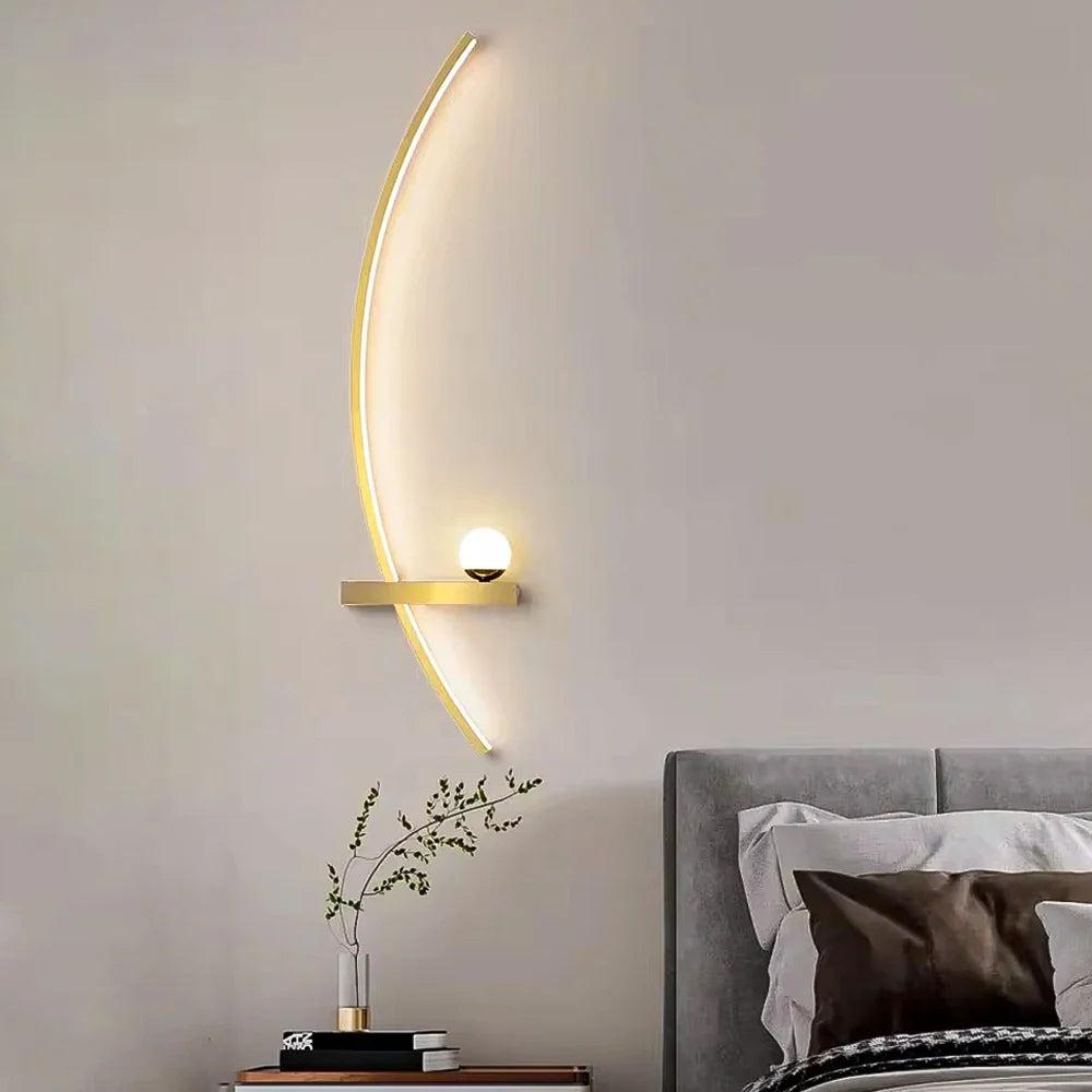 Stripeglow | moderne led-væglamper til stilfulde rum