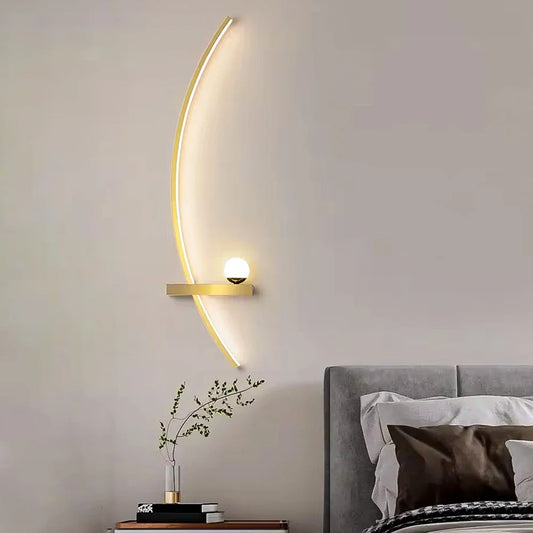Stripeglow | moderne led-væglamper til stilfulde rum