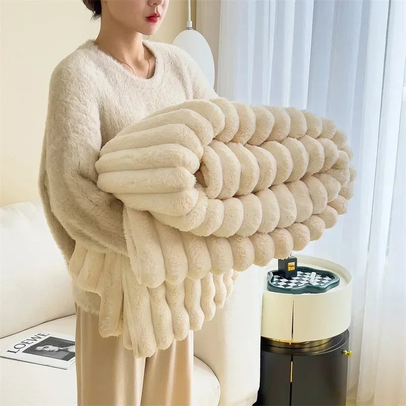 BunnyVelvet | hyggeligt fleecetæppe