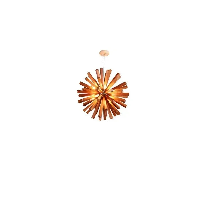 Dandelion | elegant hængelampe i træ