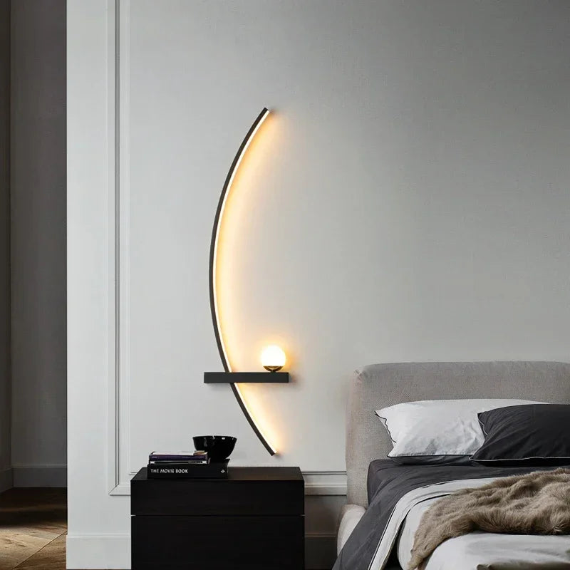 Stripeglow | moderne led-væglamper til stilfulde rum