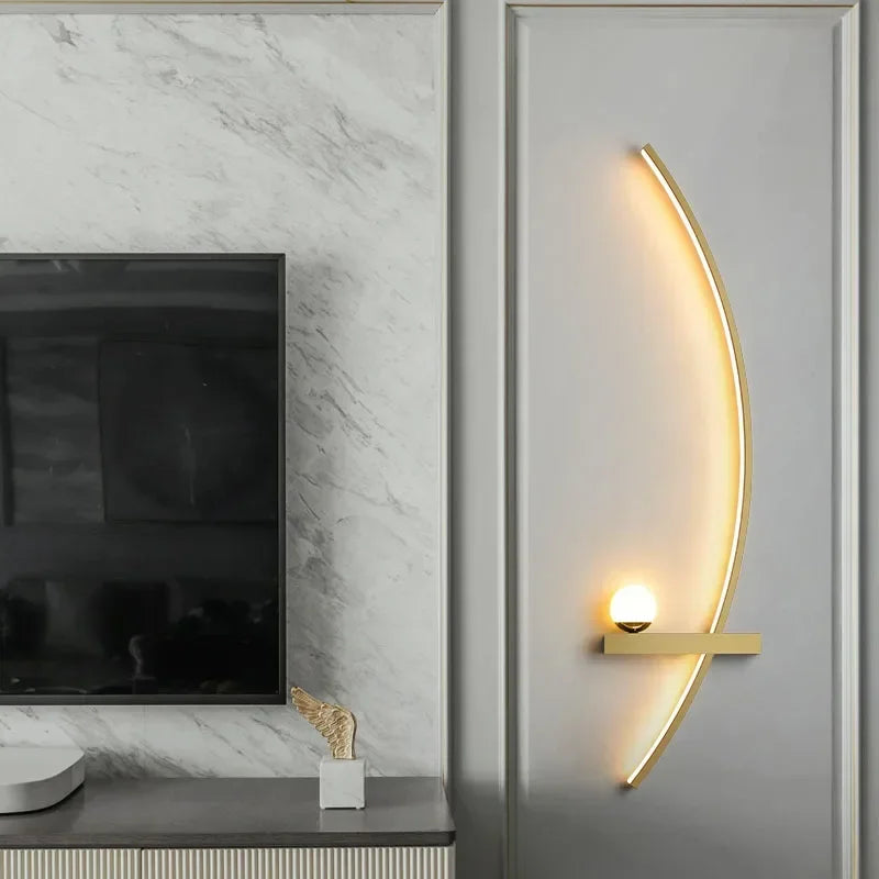 Stripeglow | moderne led-væglamper til stilfulde rum
