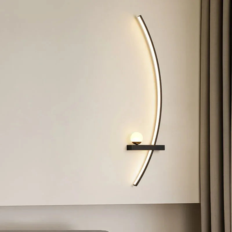 Stripeglow | moderne led-væglamper til stilfulde rum