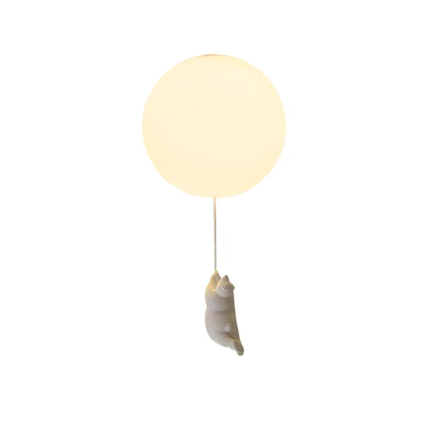 PolarFlare | LED-loftslampe med isbjørne-tema
