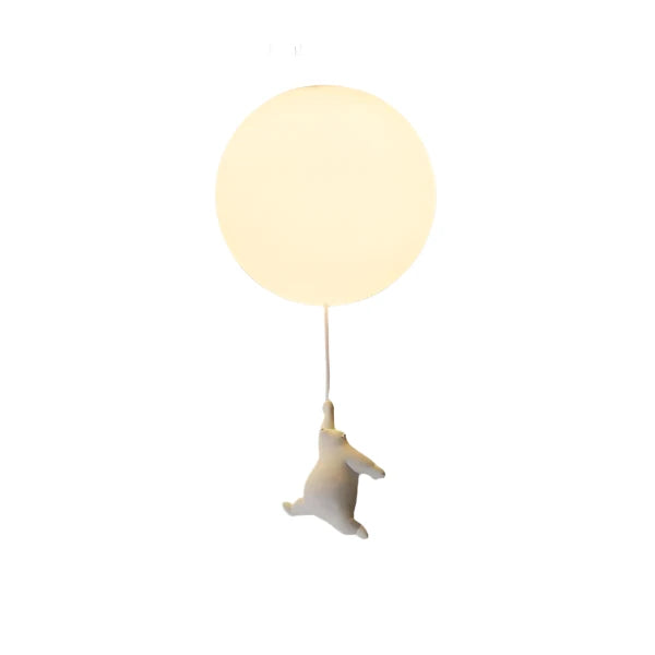 PolarFlare | LED-loftslampe med isbjørne-tema