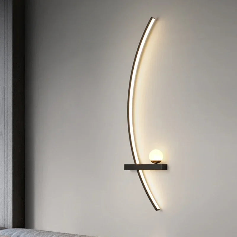 Stripeglow | moderne led-væglamper til stilfulde rum