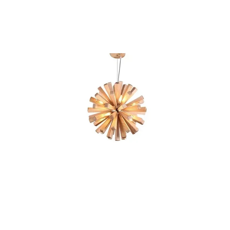 Dandelion | elegant hængelampe i træ