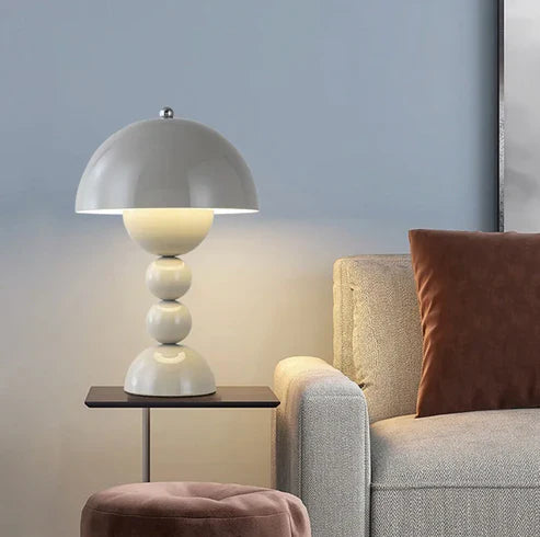 Nordic champignon dæmpbar led bordlampe | usb genopladelig