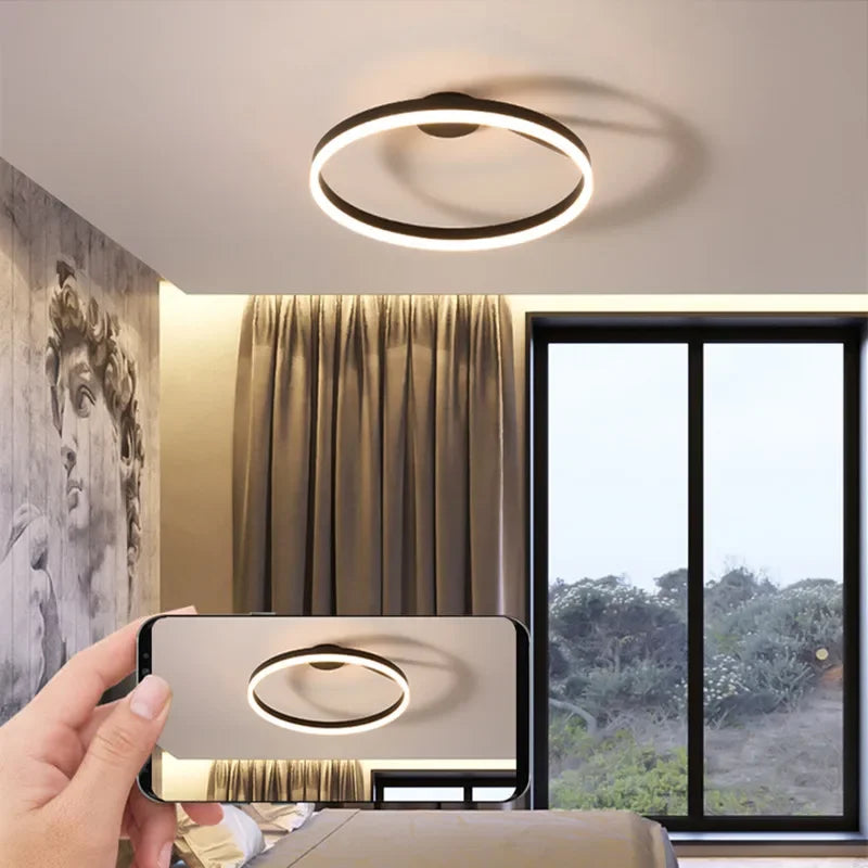 Aurasphere | moderne rund loftslampe