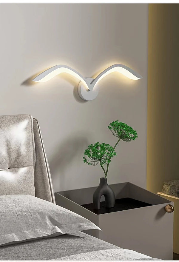 Nordicnest - seagull glow væglampe