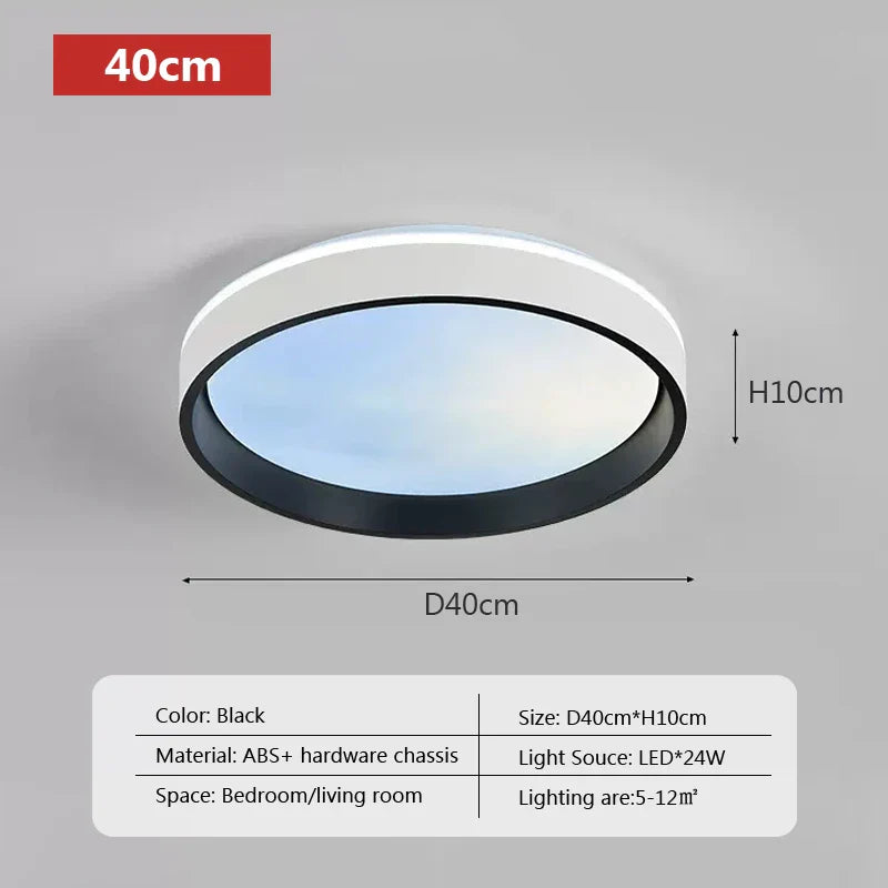 AuroraLuster - LED sky loftslamper