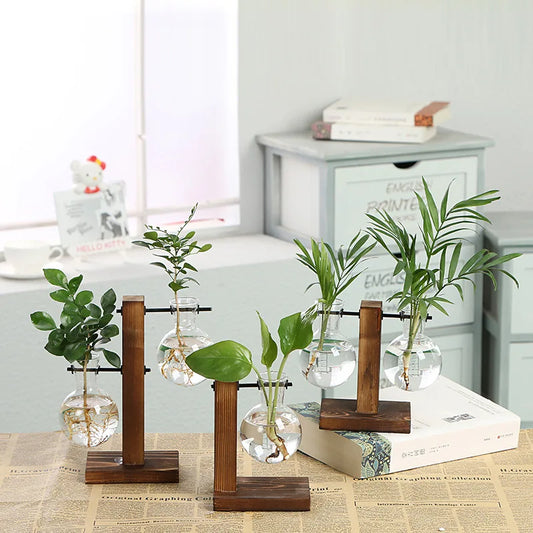 VerdantVistas - terrarium hydroponisk plantevase