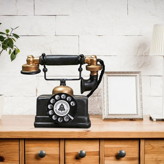 RetroTech - telefon antik dekoration