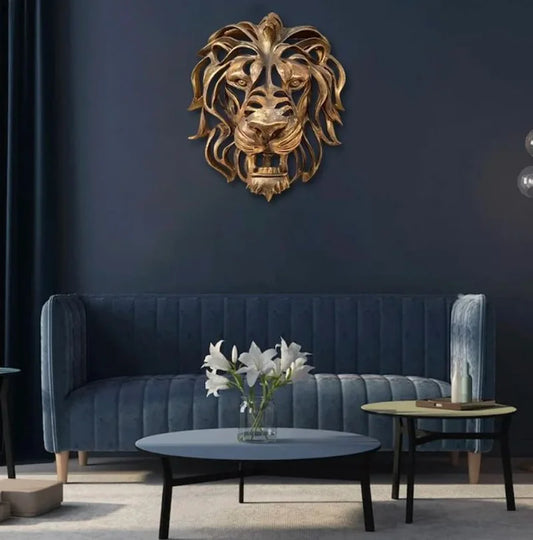 RegalRoar Lion - løvehoved vægskulptur